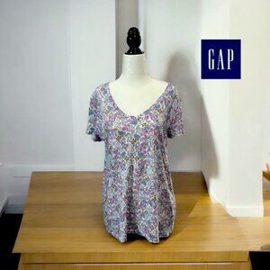 NWOT Vibrant Multicolor GAP T Shirt Large